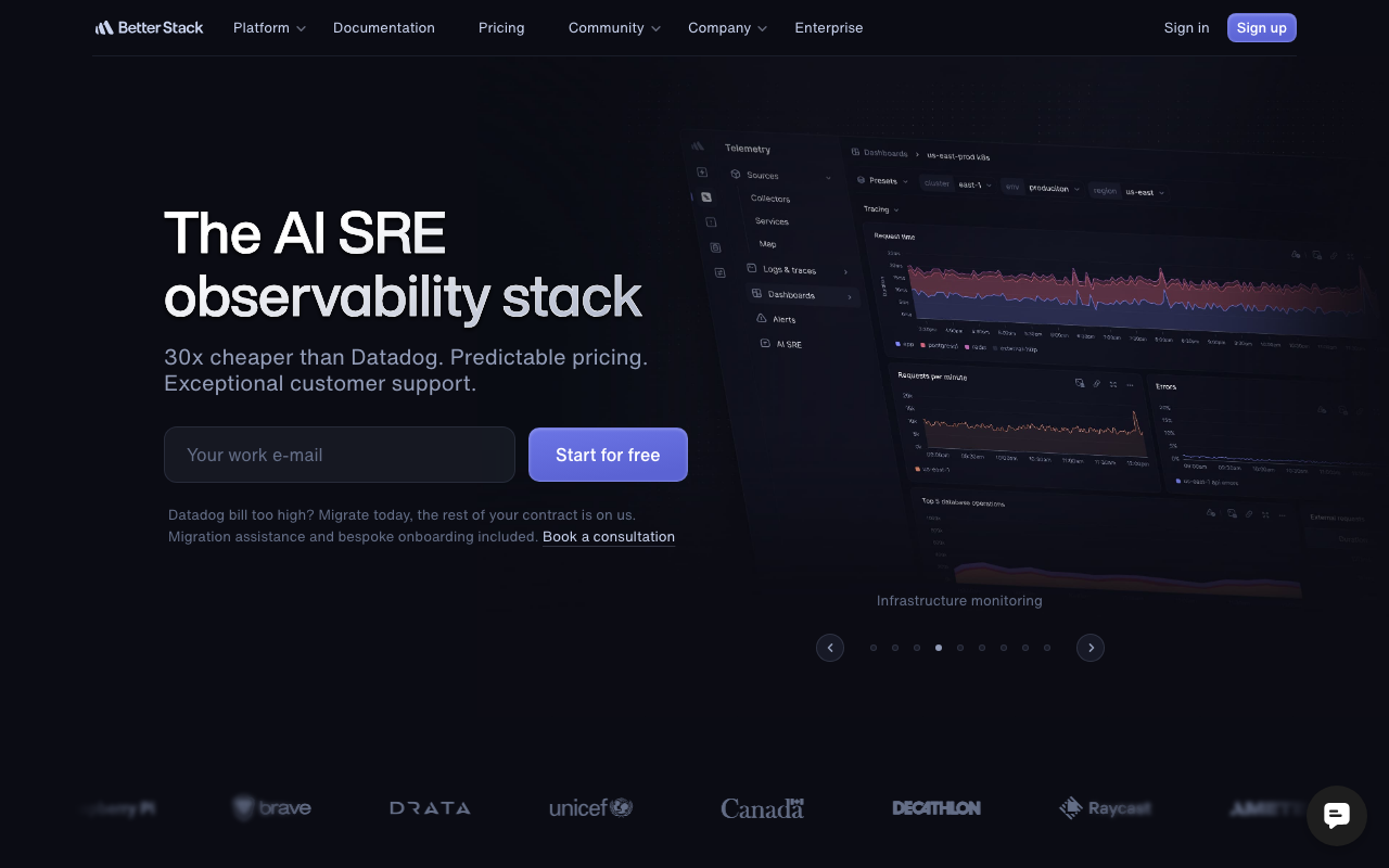 Better Stack screenshot