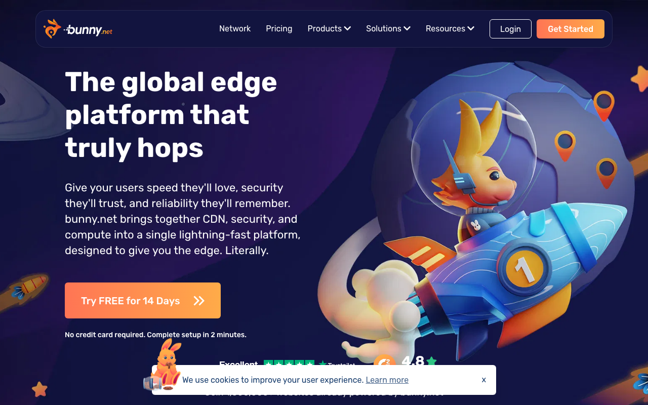 Bunny.net screenshot