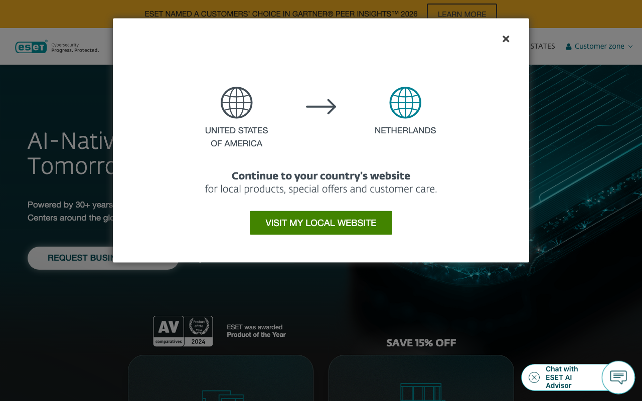 ESET screenshot