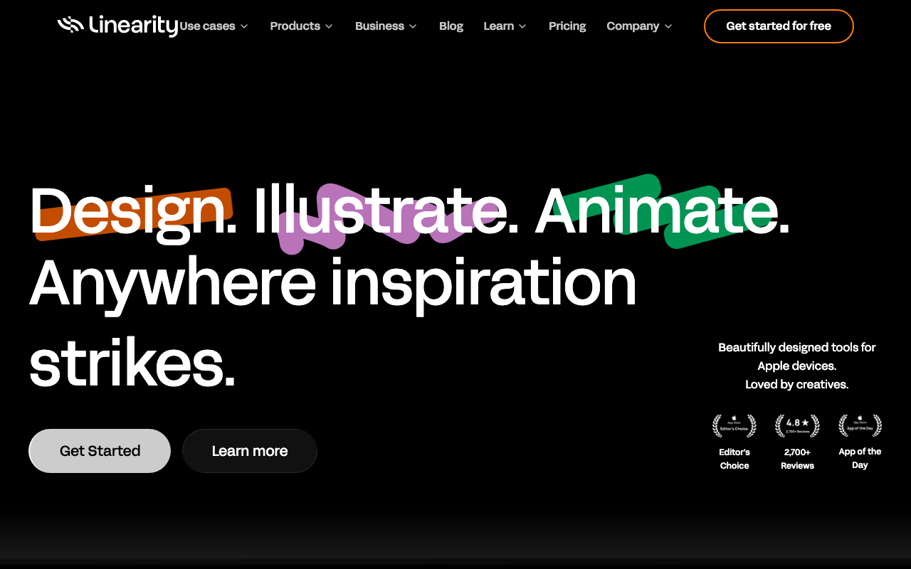 Linearity screenshot