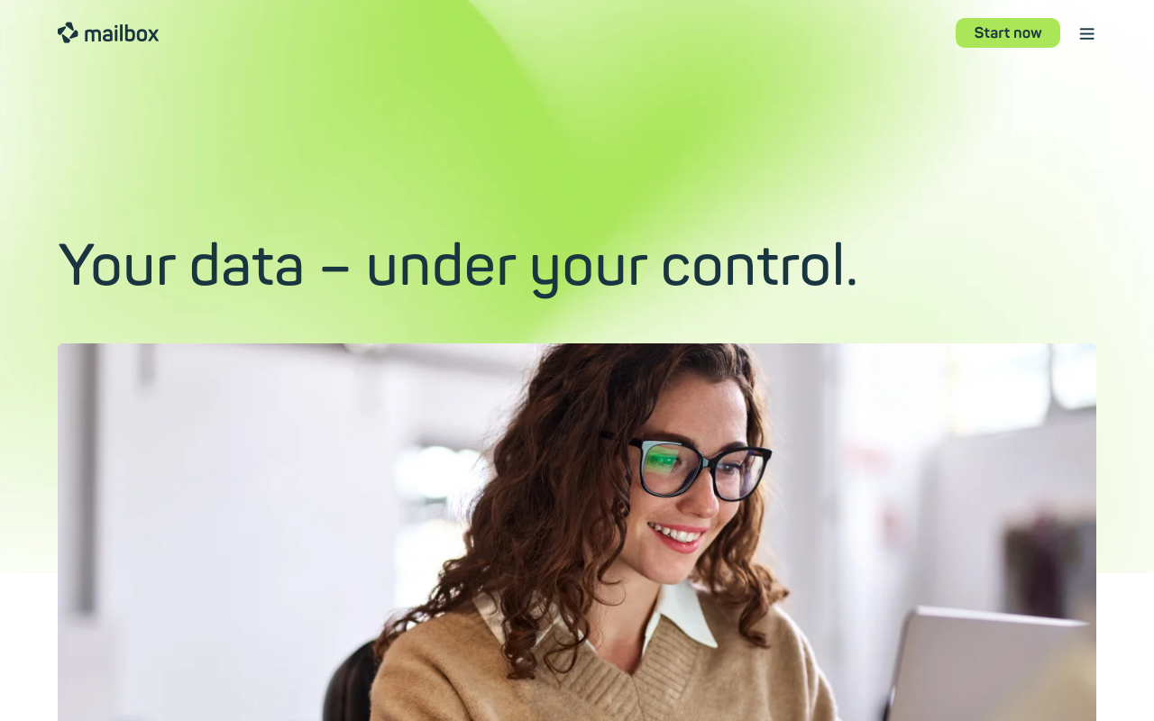 Mailbox.org screenshot