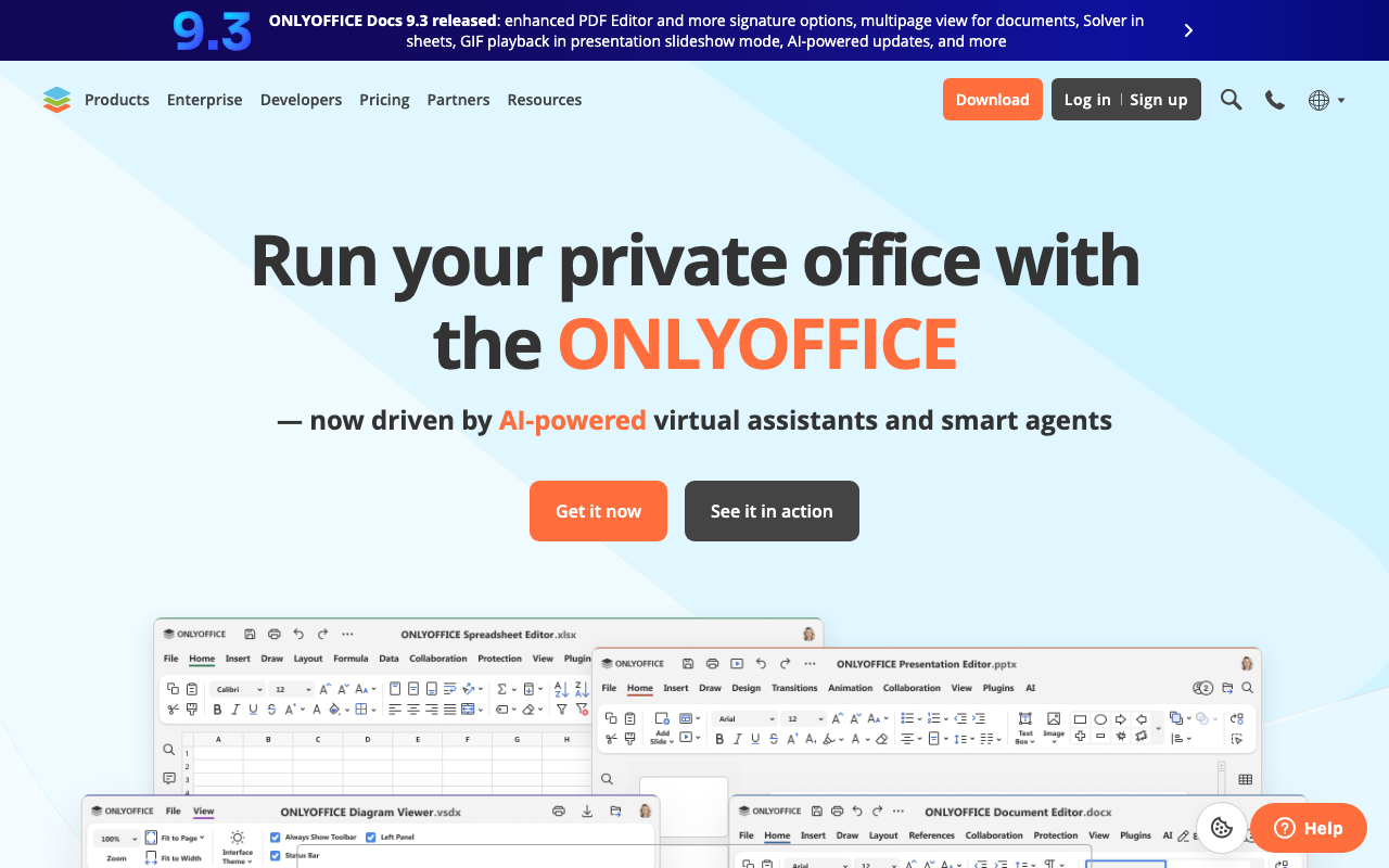 ONLYOFFICE screenshot